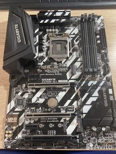 Материнская плата gigabyte z370xp sli