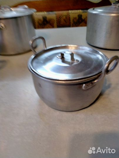 Кастрюли из пищевого алюминия СССР