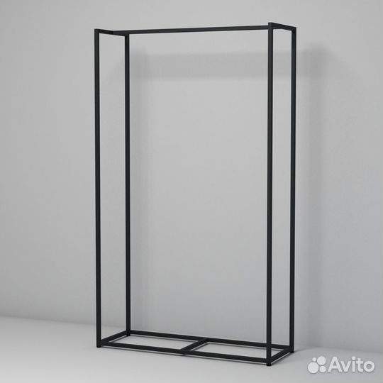 Рейл для одежды лофт