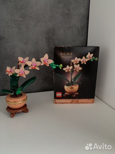 Lego цветы орхидея