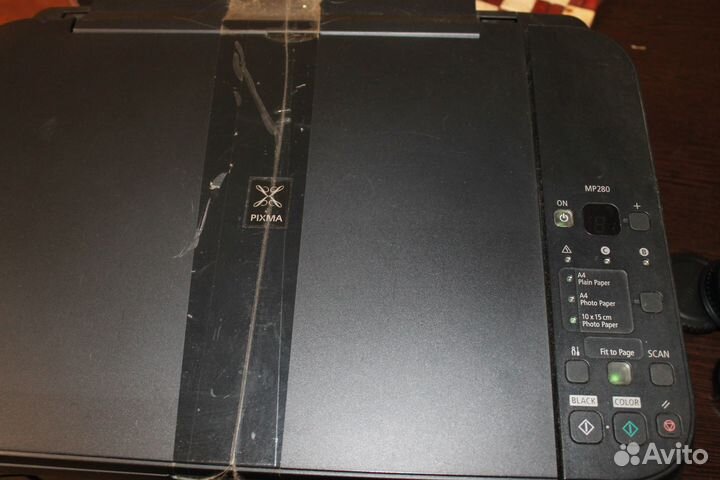 Цветной струйный принтер canon