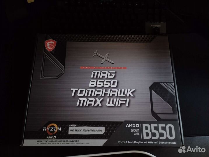 Материнская плата B550 MSI mag tomahawk max wifi