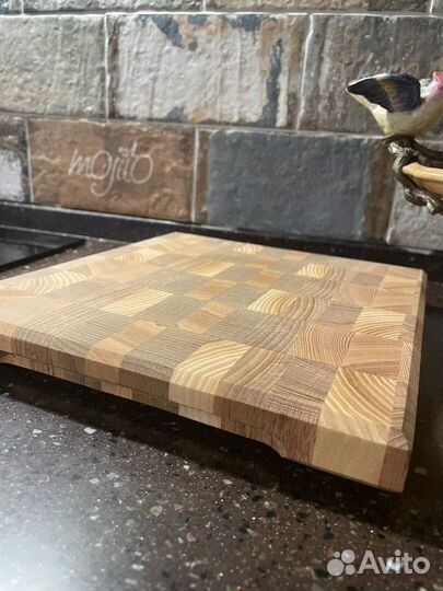 Доска разделочная торцевая