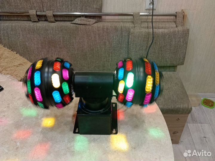 Цветомузыка дискошар