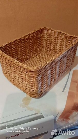 Корзина плетеная большая и малая
