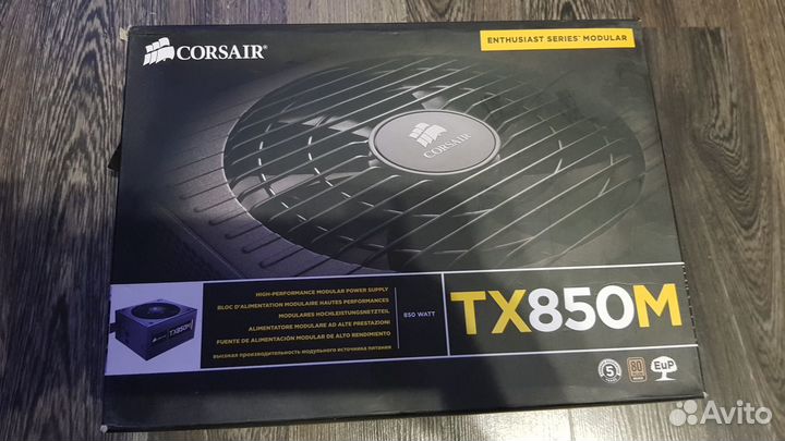 Продам блок питания corsair tx850m