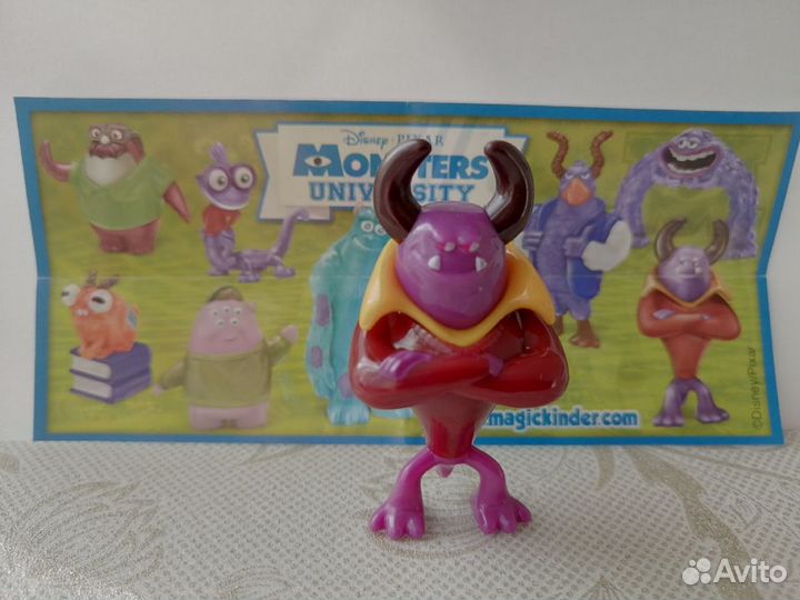 Киндер Сюрприз - Университет монстров+вкладыш.мног