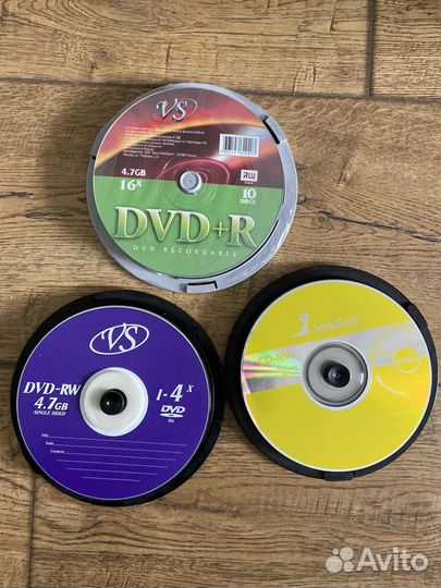 Болванки пустые VS, Smarttrack-dvd r cd rw