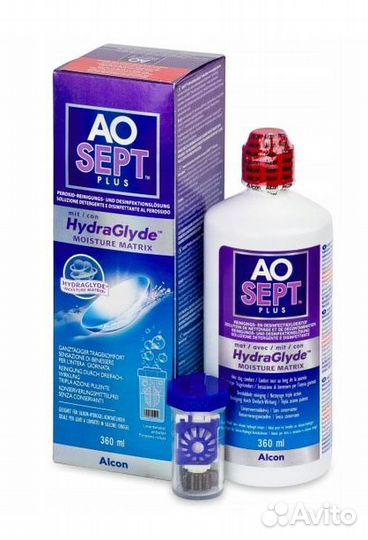 Раствор для линз Alcon AO sept 360 мл