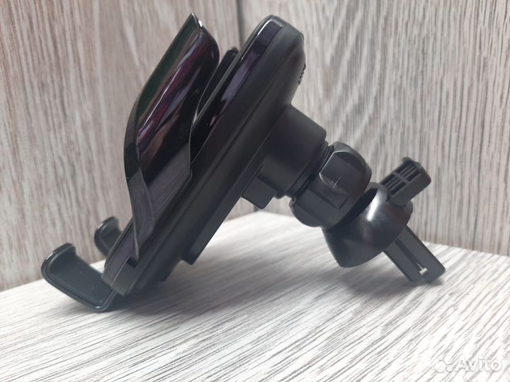 Автодержатель беспроводная зарядка hoco CA202