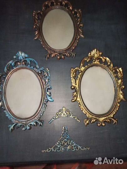 Полочки. Рамки ретро