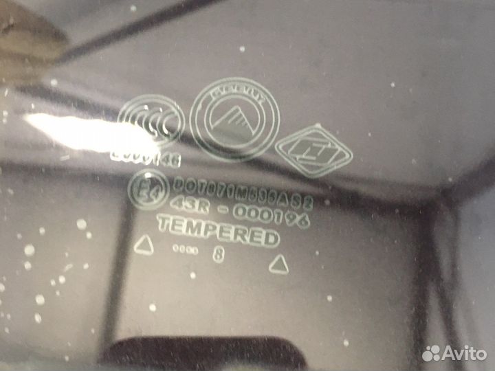 Стекло задей правой двери Geely MK(2679)