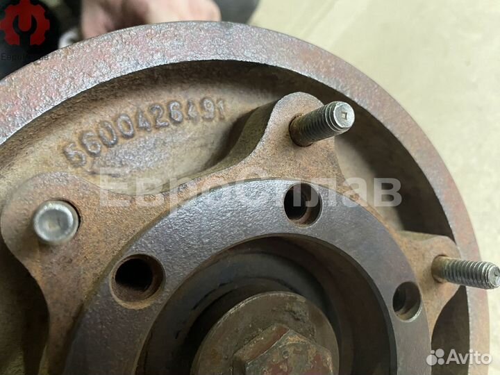 Шкив вискомуфты с кронштейном midr 063540 Renault