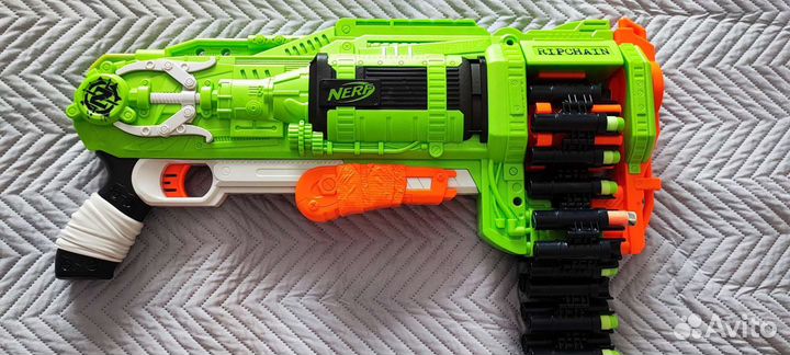 Нерф пулемет