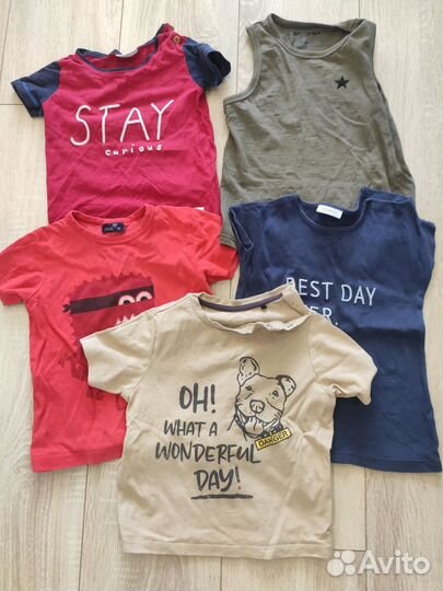 Детские вещи пакетом на мальчика 2-3 года