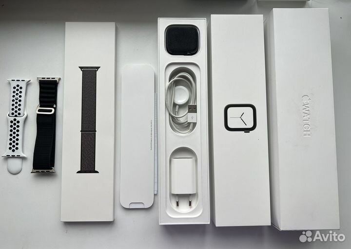 Часы apple watch 4 44 mm grey