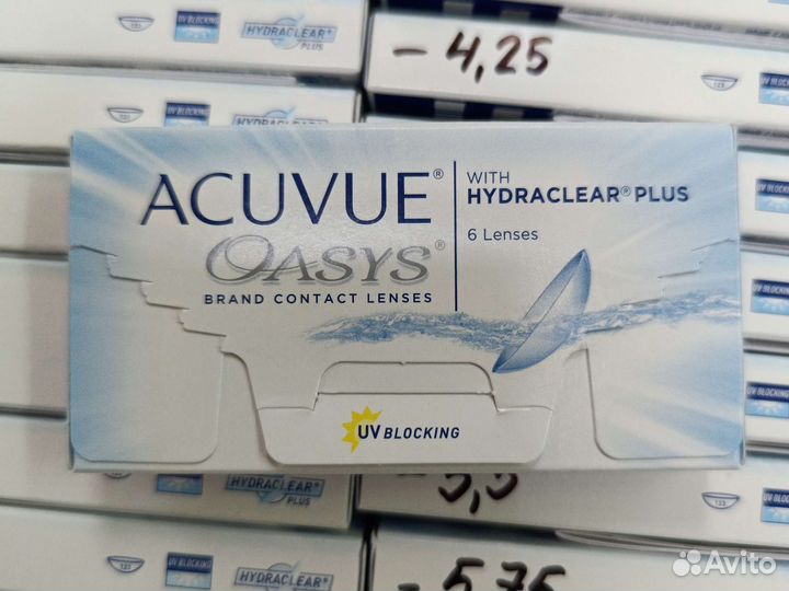 Линзы контактные acuvue oasys