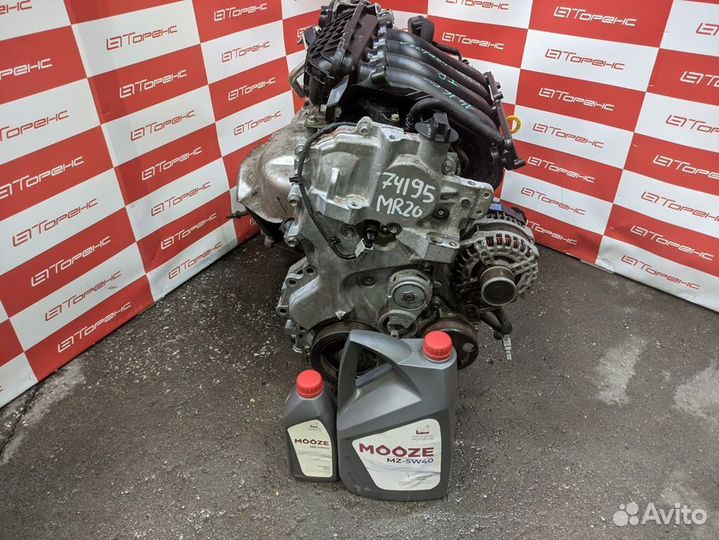 Двигатель MR20DE на bluebird sylphy