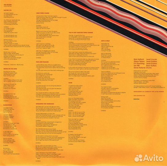 Виниловая пластинка Judas Priest screaming FOR ven