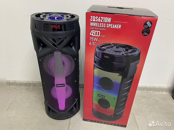 Портативная блютуз колонка