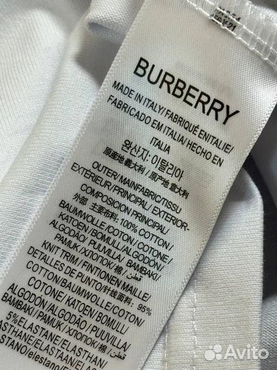 Футболка Burberry Хит 2024