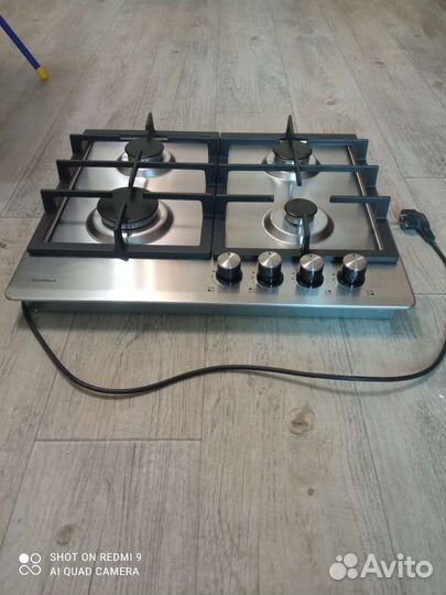 Газовая варочная панель4 кофм, новая