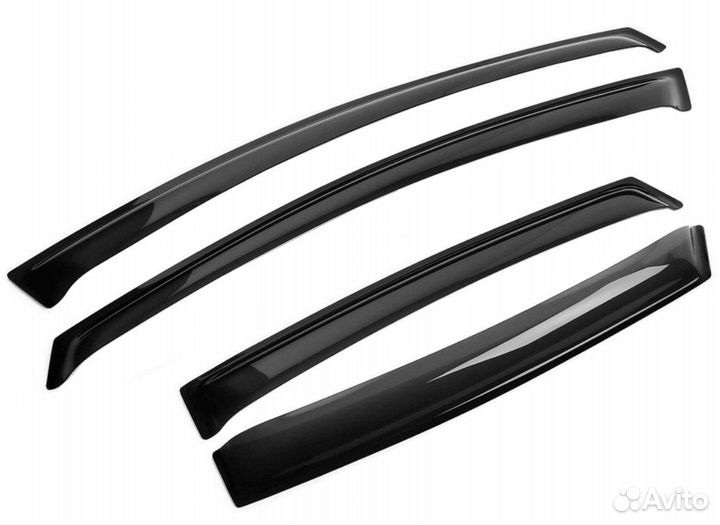 Дефлекторы окон на Шевроле Авео т300 седан