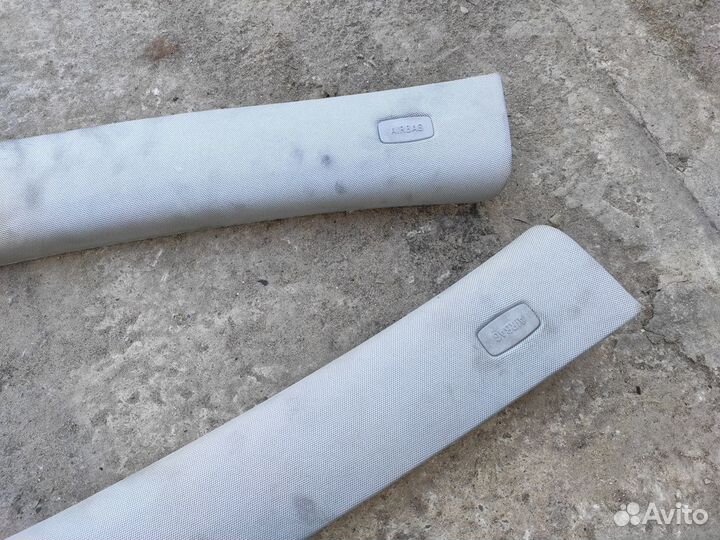 Накладки передних стоек салона на Opel Meriva B