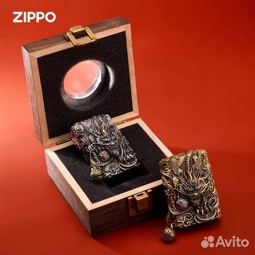 Зажигалка Zippo - Китайские драконы