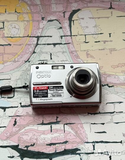 Pentax Optio T30 винтажная мыльница y2k