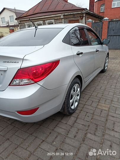 Hyundai Solaris 1.4 МТ, 2013, 61 000 км