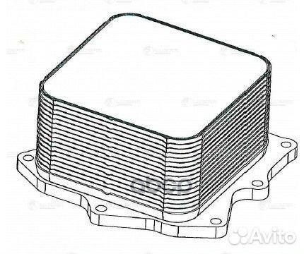 Радиатор масляный ГАЗель Бизнес/next с дв. cumm