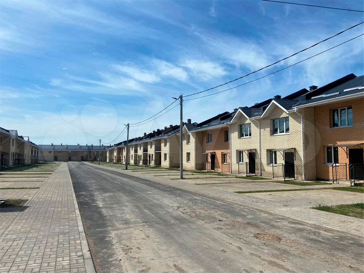 Таунхаус 104,3 м² на участке 2 сот.