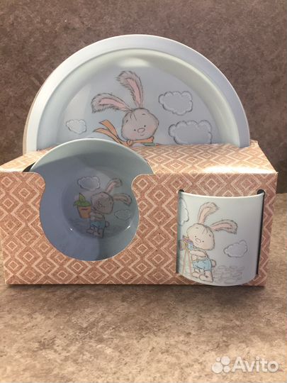 Набор пластиковой посуды для ребенка