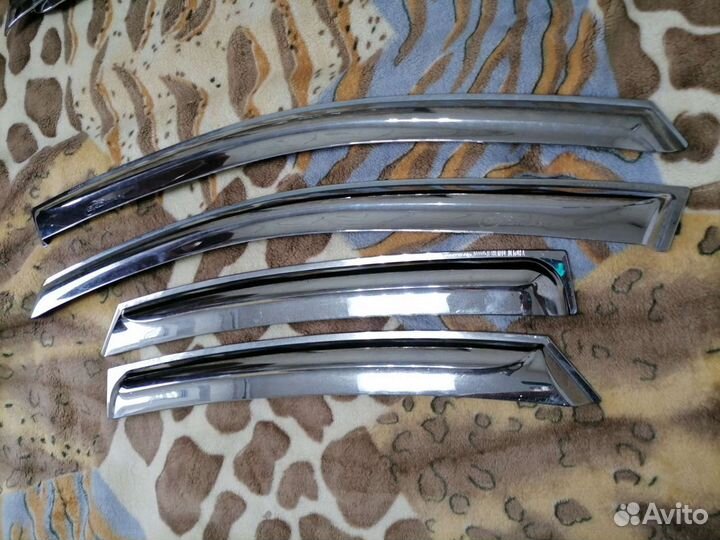Дефлекторы боковых окон Chevrolet Cruze-Ветровики