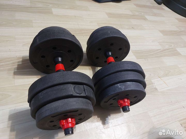 Гантели разборные