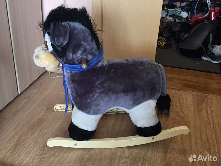 Лошадь (ослик) качалка