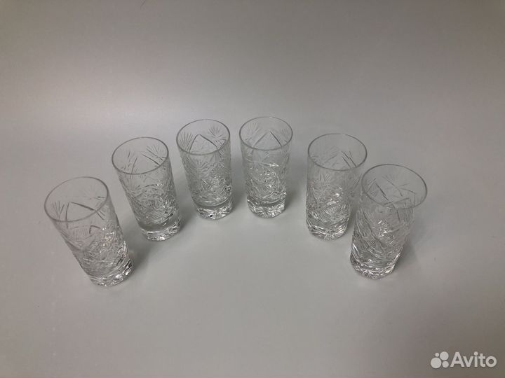 С.711 Стопки хрустальные Гусь Хрустальный