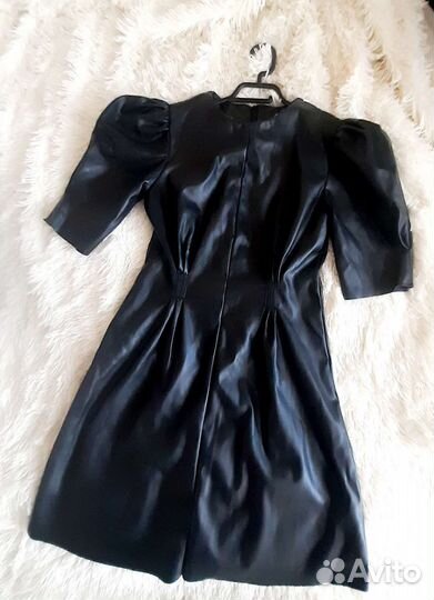 Кожаное платье