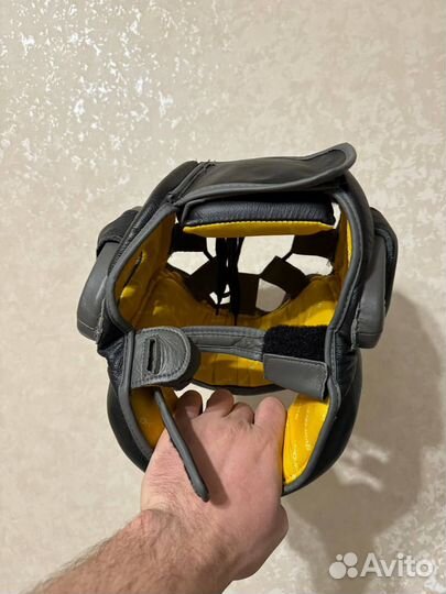 Боксерский шлем с бампером