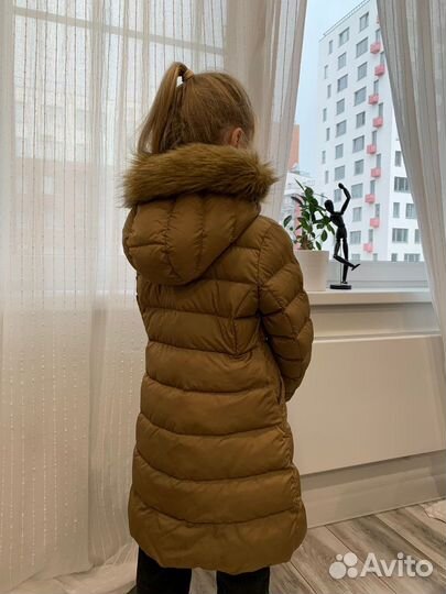 Пальто для девочки uniqlo