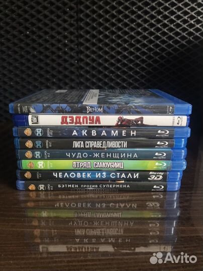 Blu-ray фильмы/диски Marvel-DC