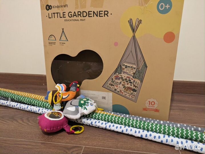 Развивающий коврик Kinderkraft Little Gardener