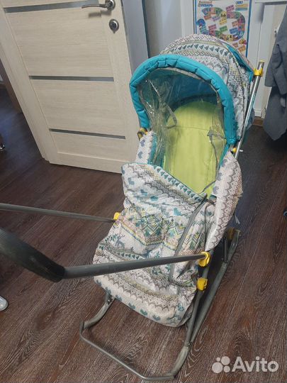 Санки коляска ника