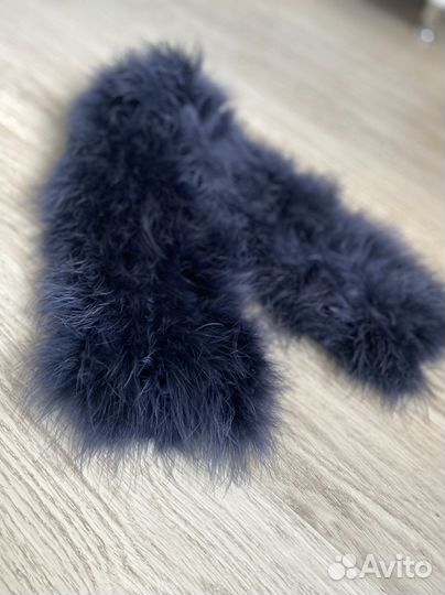 Горжетка из лебяжьего пуха