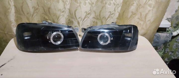 Фары на акцент биксенон, Леды