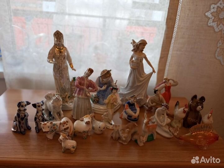 Фарфоровые статуэтки СССР, англия