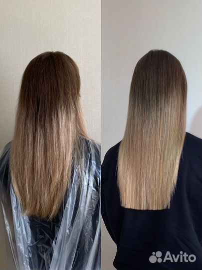 Кератин, ботокс, прикорневой объем