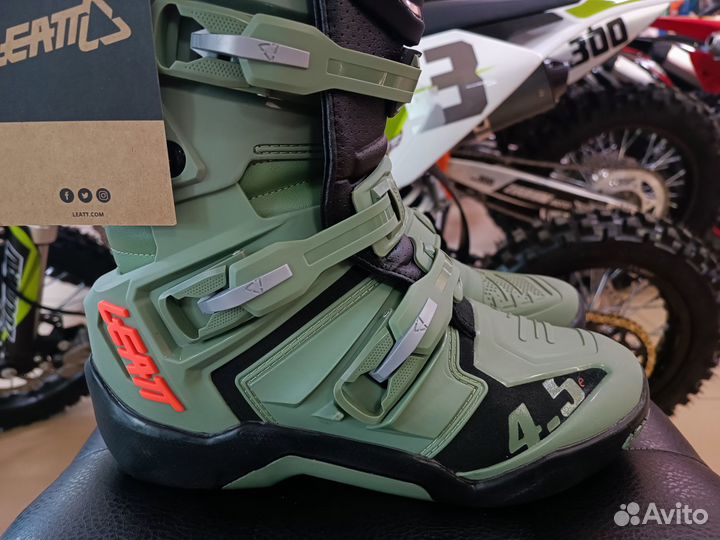 Мотоботы leatt 4.5 HydraDri Cactus