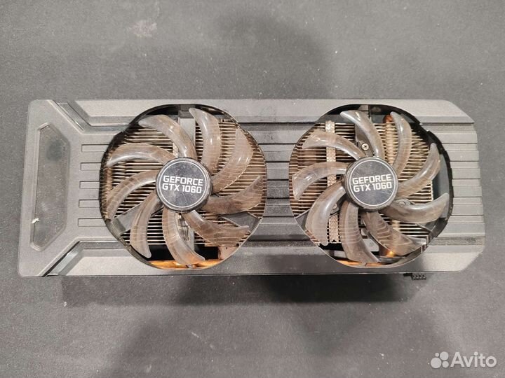 Система охлаждения видеокарты gtx 1060 dual palit